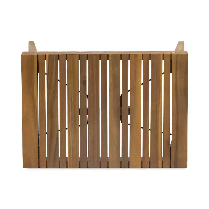 Set chaise longue da esterno Kyoto a 6 pezzi in legno di acacia con cuscini: resistente alle intemperie, resistente ai raggi UV - Christopher Knight Home