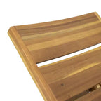 Set chaise longue da esterno Kyoto a 6 pezzi in legno di acacia con cuscini: resistente alle intemperie, resistente ai raggi UV - Christopher Knight Home