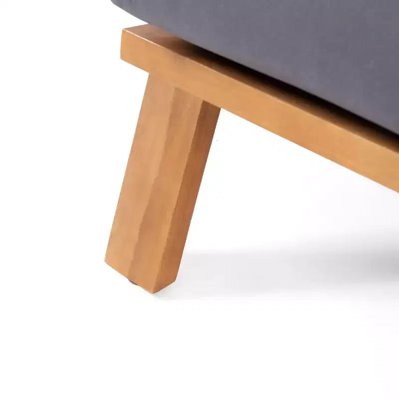 Set conversazione a 4 posti Paloma per esterni in legno di acacia con cuscini: resistente alle intemperie - Christopher Knight Home