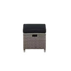 Monaco 4pc Set: Reclining Chairs & Ottomans, Water-Resistant - Alaterre Furniture