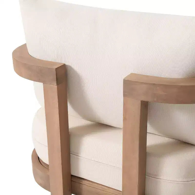 Christopher Knight Home Luna Set Salotto da Esterno a 5 Pezzi in Acacia con Cuscini Resistenti all'Acqua