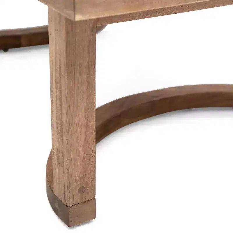 Christopher Knight Home Luna Set Salotto da Esterno a 5 Pezzi in Acacia con Cuscini Resistenti all'Acqua