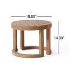 Christopher Knight Home Luna Set Salotto da Esterno a 5 Pezzi in Acacia con Cuscini Resistenti all'Acqua
