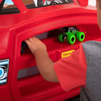 Testiera per letto singolo "Monster Truck Kids"
