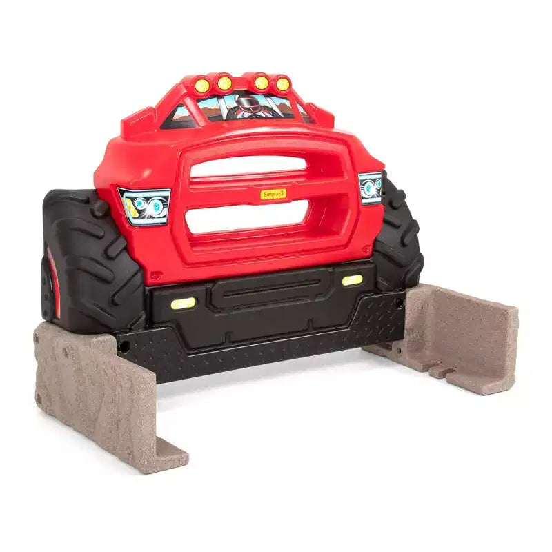 Testiera per letto singolo "Monster Truck Kids"