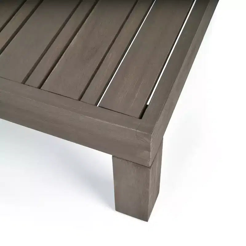 GDFStudio Cascada, set divano sezionale a 9 posti per esterni in legno di acacia con cuscini