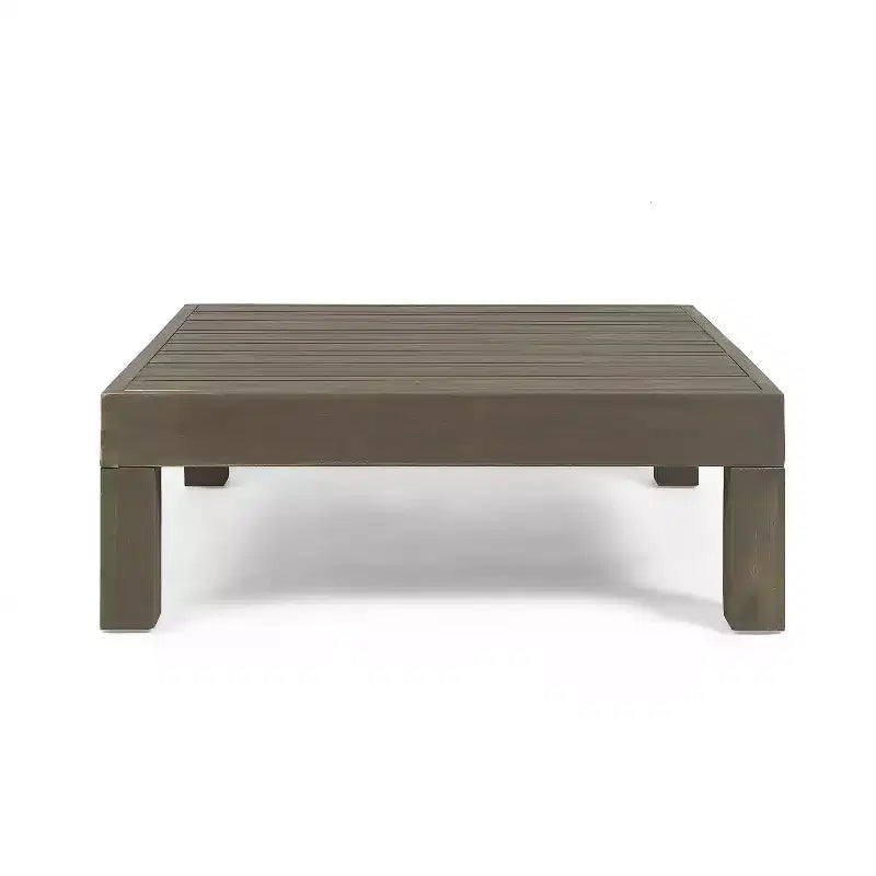 GDFStudio Cascada, set divano sezionale a 9 posti per esterni in legno di acacia con cuscini