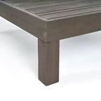 GDFStudio Cascada, set divano sezionale a 9 posti per esterni in legno di acacia con cuscini