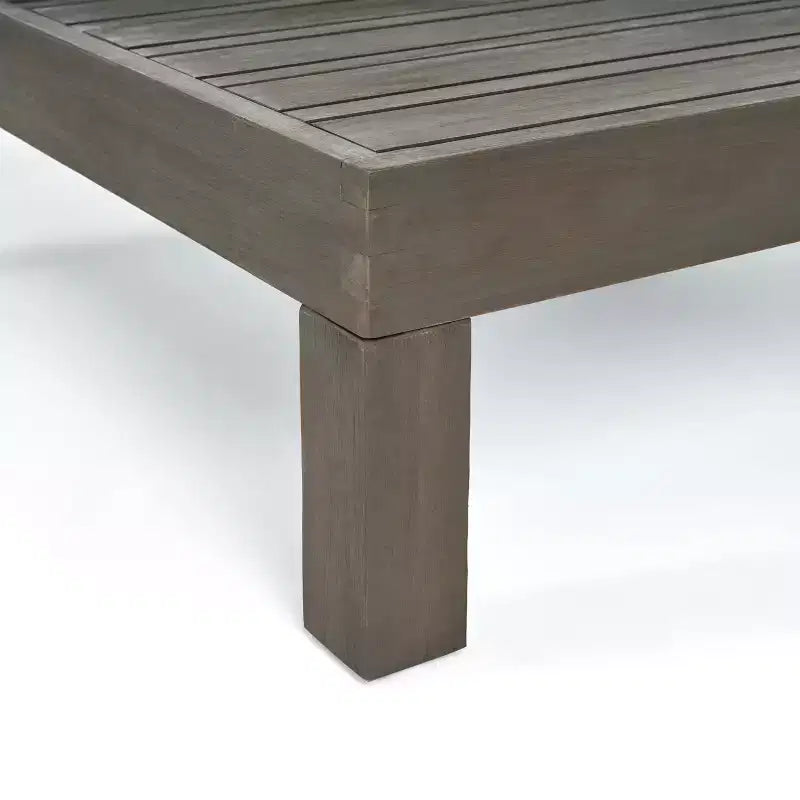 GDFStudio Cascada, set divano sezionale a 9 posti per esterni in legno di acacia con cuscini