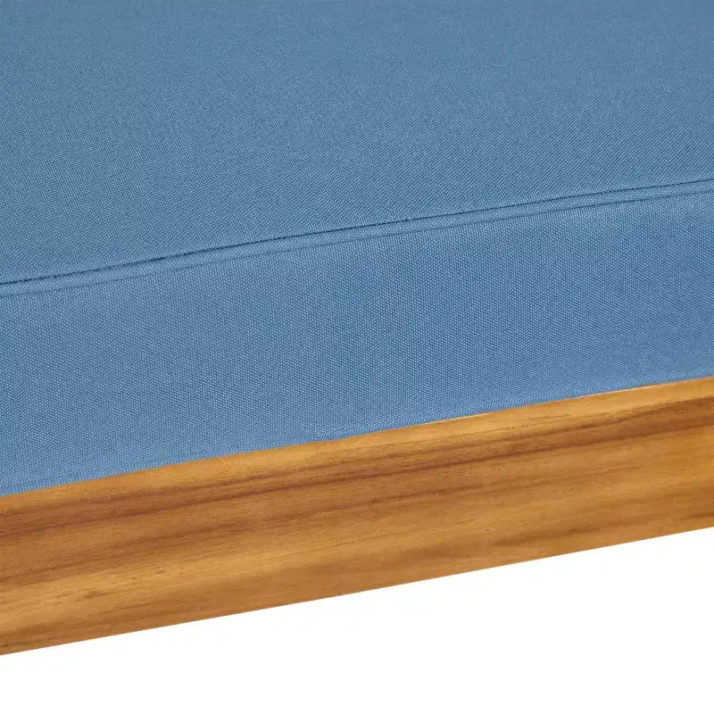 GDFStudio Cascada, set divano sezionale a 9 posti per esterni in legno di acacia con cuscini