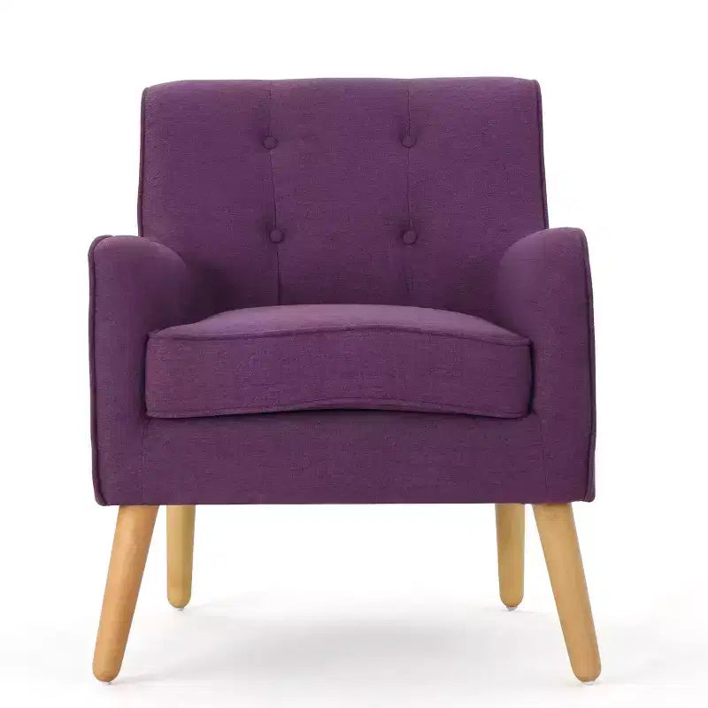 Poltrona Imbottita Mid-Century Moderna