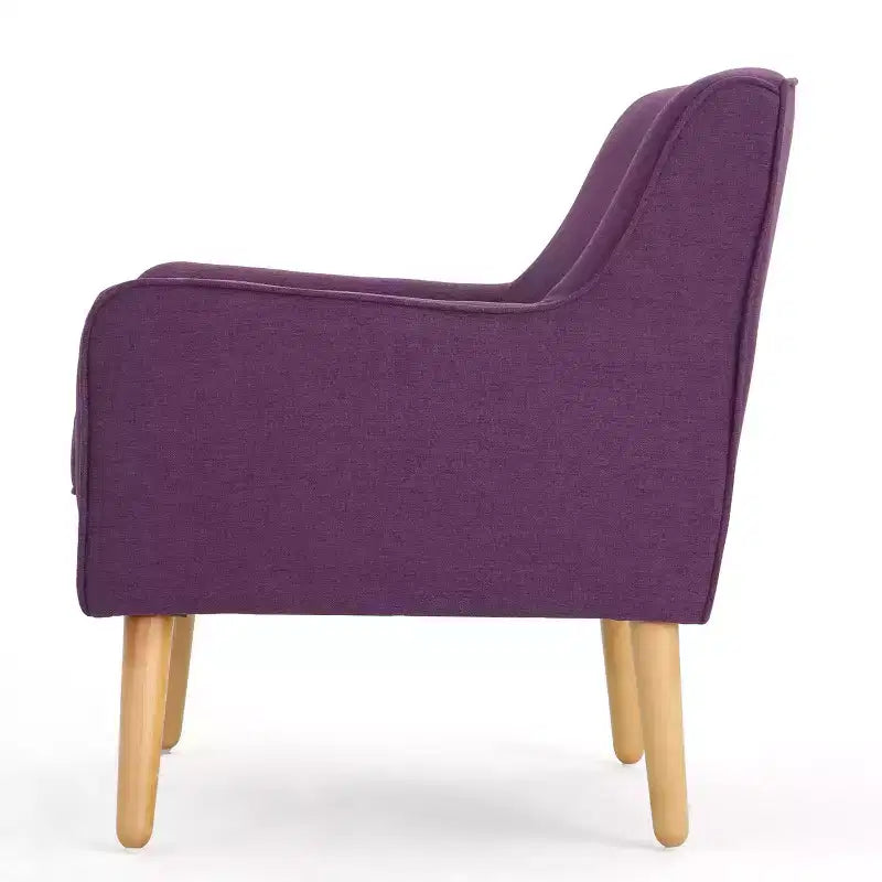 Poltrona Imbottita Mid-Century Moderna