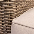 Courtyard Casual Capri 3 pc Chat Set Includes: One End Table and Two Club Chairs