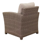 Courtyard Casual Capri 3 pc Chat Set Includes: One End Table and Two Club Chairs