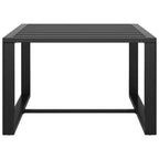 vidaXL 3 Piece Patio Sofa Set with Cushions Aluminum Anthracite