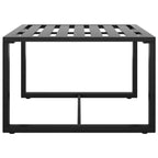vidaXL 3 Piece Patio Sofa Set with Cushions Aluminum Anthracite