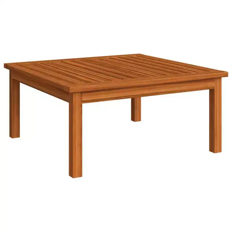vidaXL Modern Patio Lounge Set - 6 Piece Cream Solid Acacia Wood with Cushions - for Garden, Patio, or Living Room