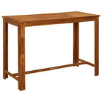 vidaXL Set Bar da Giardino Legno Massello di Acacia Grande Durevole