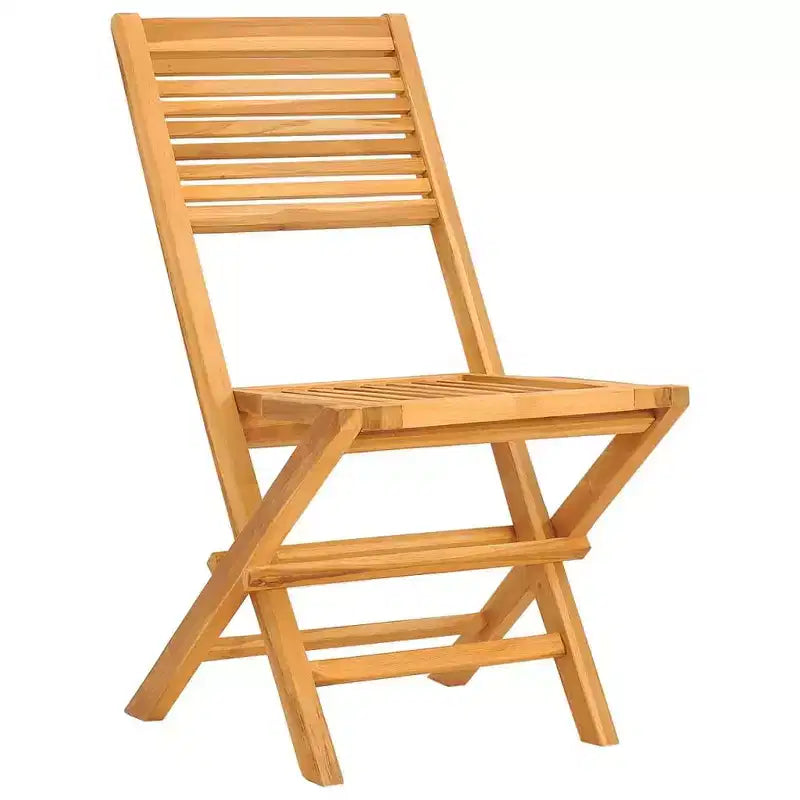 vidaXL Patio Dining Set Outdoor Table and Chair Furniture Solid Wood Teak