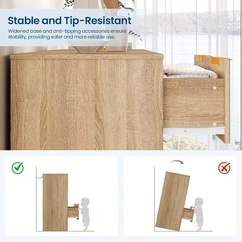 Cassettiera a 10 cassetti scanalati con maniglie in metallo – Comodino moderno per camera da letto e soggiorno