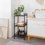 Scaffale portaoggetti in acciaio al carbonio a 3/4 ripiani – Organizer per bagno, cucina e lavanderia