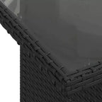 vidaXL Set Divani da Giardino con Cuscini Tavolo e Divani 11 pz in Polyrattan
