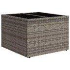 vidaXL Set divani da giardino in rattan PE, acciaio verniciato a polvere Grande