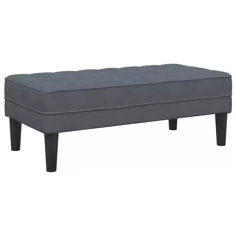 vidaXL Set Divani 2 pz Grigio chiaro 173 x 131 x 67 cm Velluto