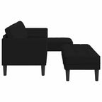 vidaXL Set Divani 2 pz Grigio chiaro 173 x 131 x 67 cm Velluto