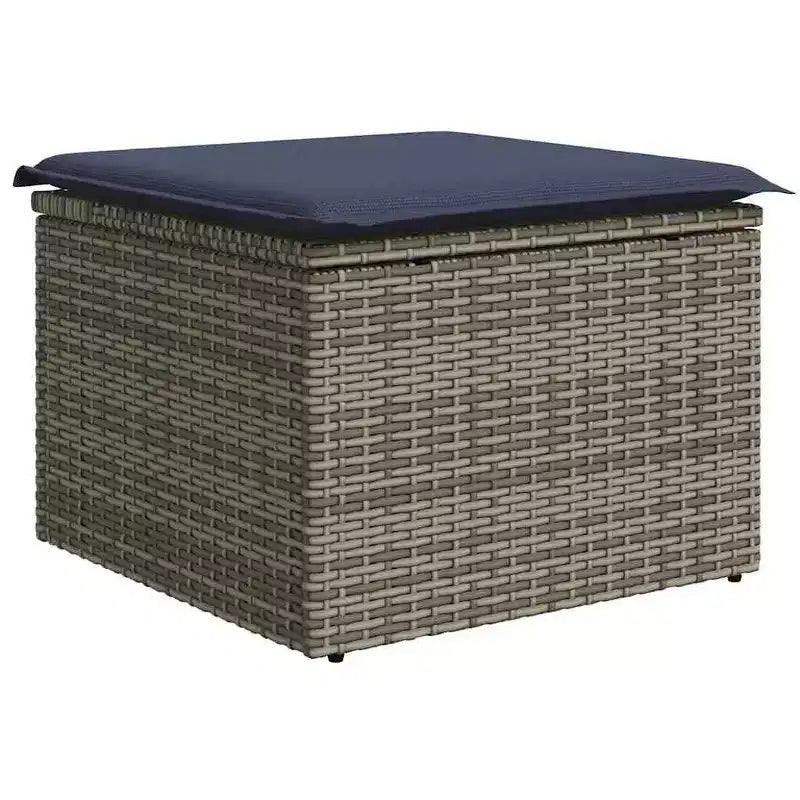 vidaXL Set Divani da Giardino con Cuscini 6 pz Marrone Polyrattan