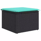 vidaXL Set Divani da Giardino con Cuscini 6 pz Marrone Polyrattan
