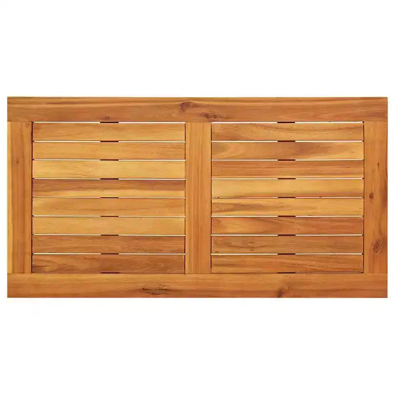 vidaXL Set divani da giardino 6 pz in polyrattan marrone e rosso