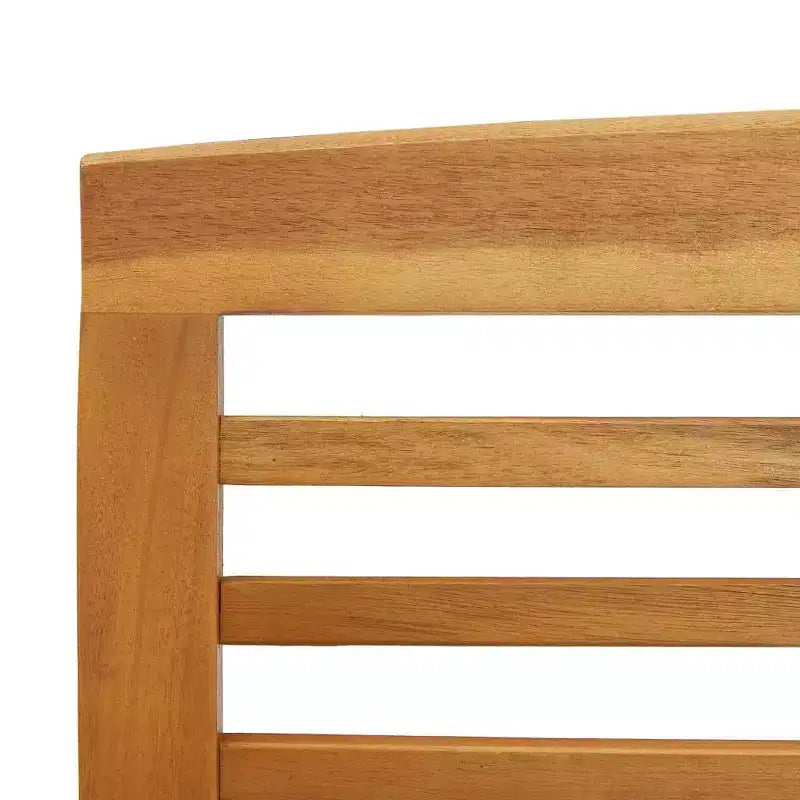 vidaXL Set divani da giardino 3 pz in legno massello di acacia oliato Naturale