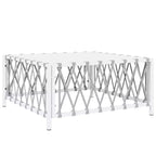 vidaXL Set Salotto da Giardino 6 pz con Cuscini Acciaio Antracite