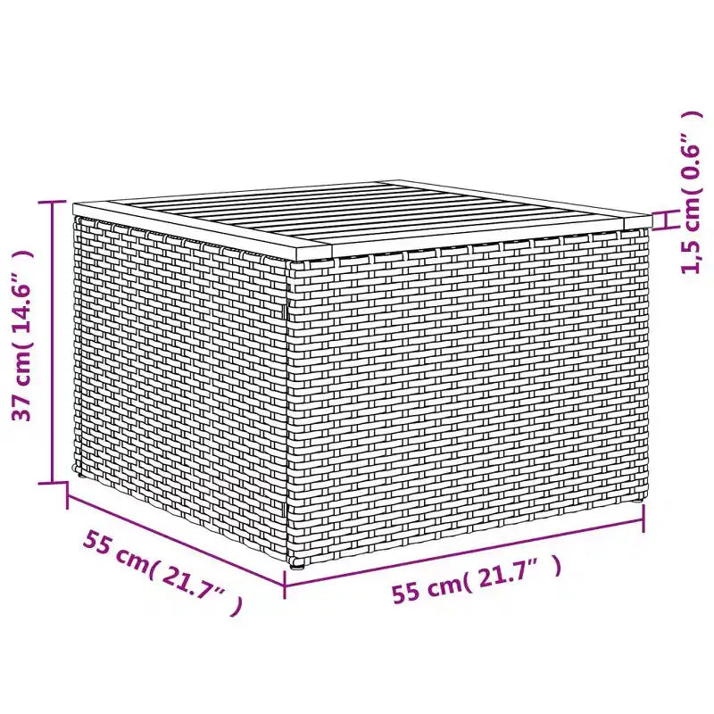 vidaXL Set Divani da Giardino 11 pz con Cuscini in Poly Rattan
