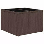 vidaXL Set Divani da Giardino 6 pz con Cuscini Marrone in Polyrattan
