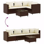 Set lounge da giardino vidaXL