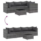 Set lounge da giardino vidaXL