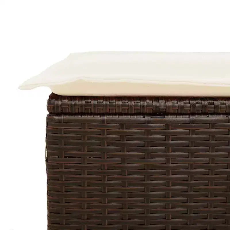 vidaXL Set Divani da Giardino 7 pz con Cuscini, Sezionale da Esterno in Polyrattan, Vari Colori, Design Modulare