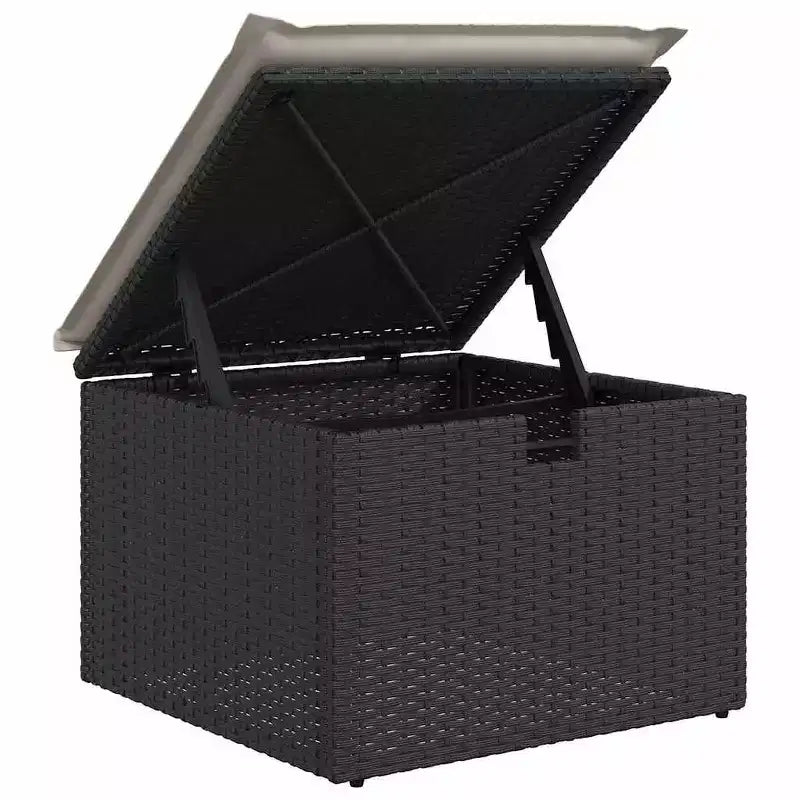 vidaXL Set Divano da Giardino 7 Pezzi con Cuscini, Sezionale Modulare da Esterno in Poly Rattan, Colori e Modelli Multipli