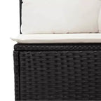 vidaXL Set Divano da Giardino 7 Pezzi con Cuscini, Sezionale Modulare da Esterno in Poly Rattan, Colori e Modelli Multipli