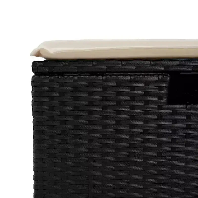vidaXL Set Divano da Giardino 7 Pezzi con Cuscini, Sezionale Modulare da Esterno in Poly Rattan, Colori e Modelli Multipli