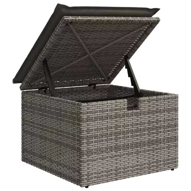 vidaXL Set Divano da Giardino 7 Pezzi con Cuscini, Sezionale Modulare da Esterno in Poly Rattan, Colori e Modelli Multipli