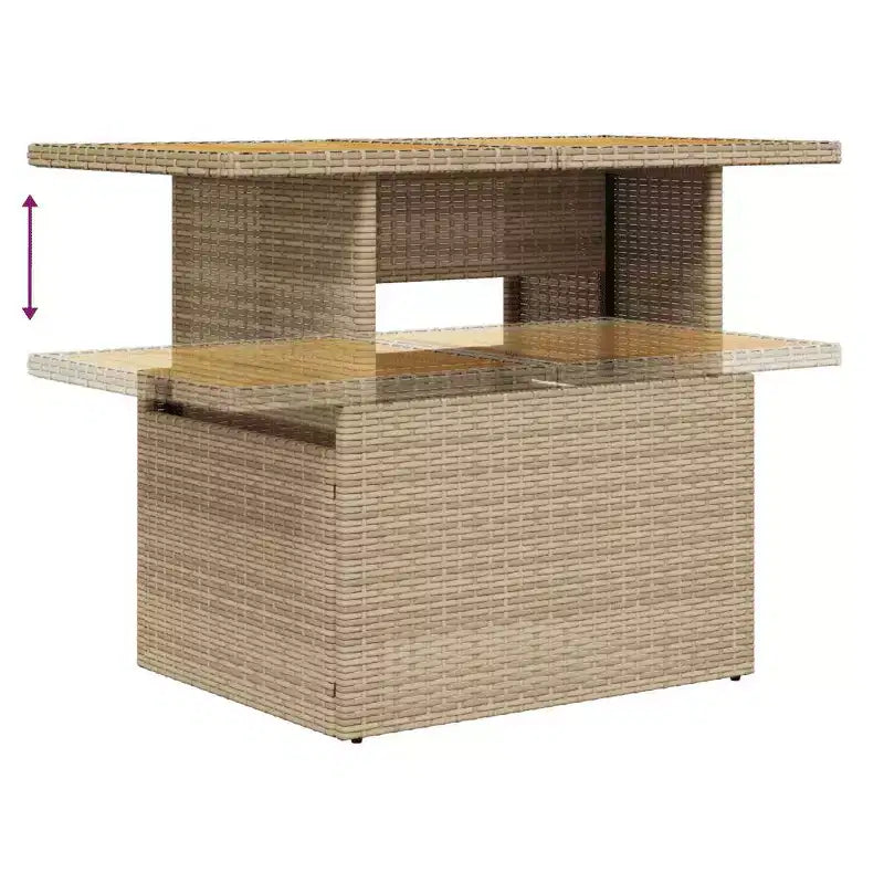 vidaXL Set Divano da Giardino 7 Pezzi con Cuscini, Sezionale Modulare da Esterno in Poly Rattan, Colori e Modelli Multipli
