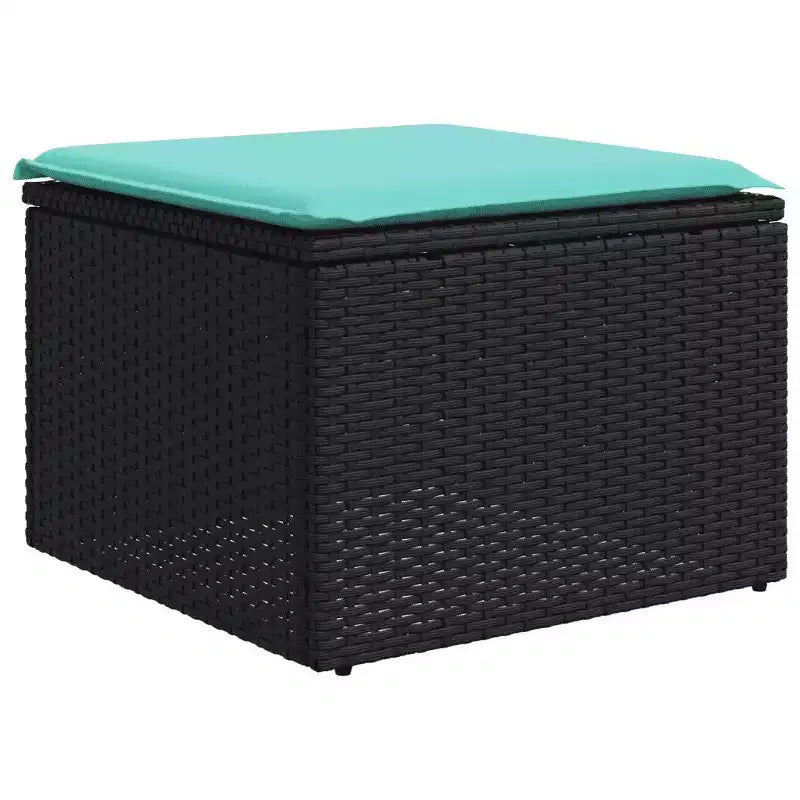 vidaXL 8 Piece Patio Sofa Set with Cushions Poly Rattan - Choose Color and Model