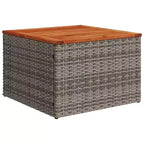 vidaXL Set Divani da Giardino 8 pz con Cuscini Nero Polyrattan (solo per USA)