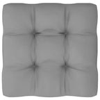 vidaXL Set Salotto da Esterno 4 pz con Cuscini Legno Pino Massello - Naturale Sì