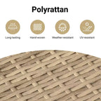 vidaXL Set Divani da Giardino 6 pz con Cuscini in Poly Rattan, Divano Sezionale Modulare da Esterno, Vari Colori/Modelli