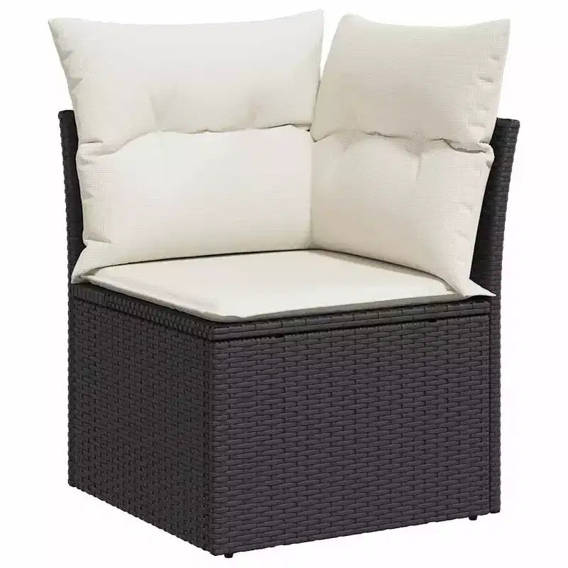 vidaXL Set Divani da Giardino 6 pz con Cuscini in Poly Rattan, Divano Sezionale Modulare da Esterno, Vari Colori/Modelli