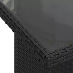 vidaXL Set Divani da Giardino con Cuscini e Tavolino Polyrattan